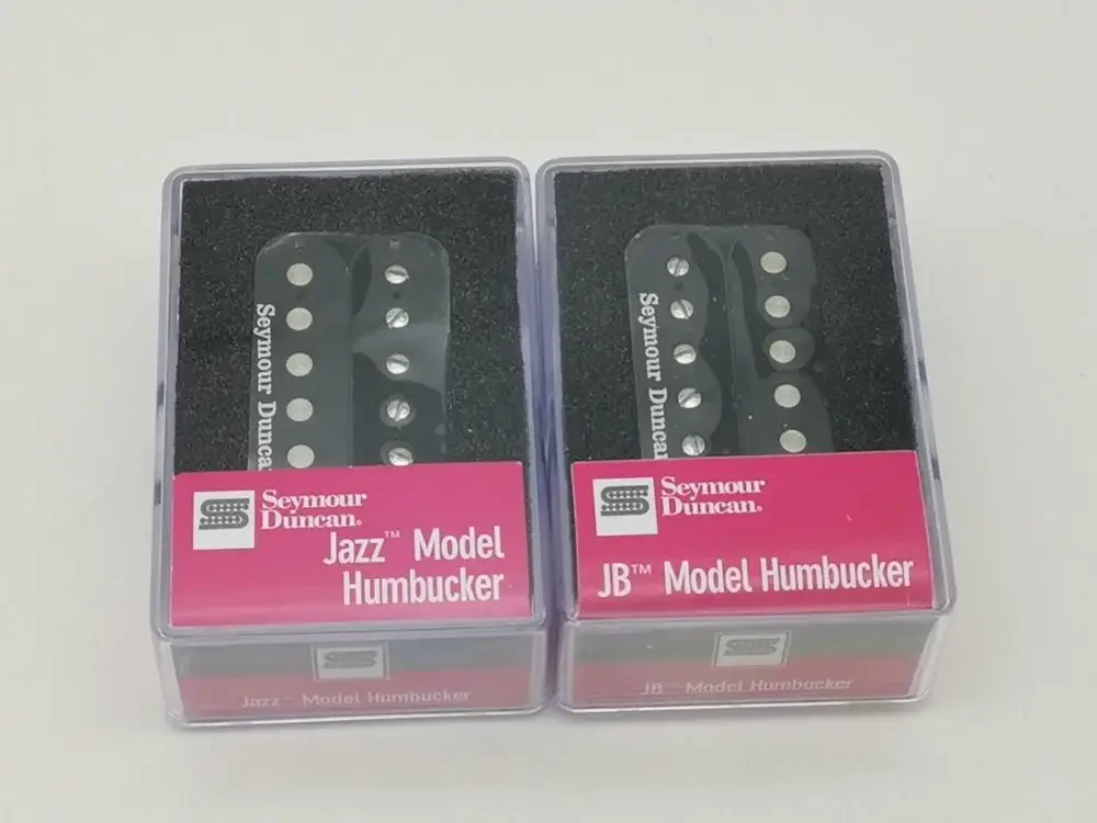 Pastillas de guitarra eléctrica con rodamiento caliente, modelo 59 y pastilla JB Humbucker 4C, color negro