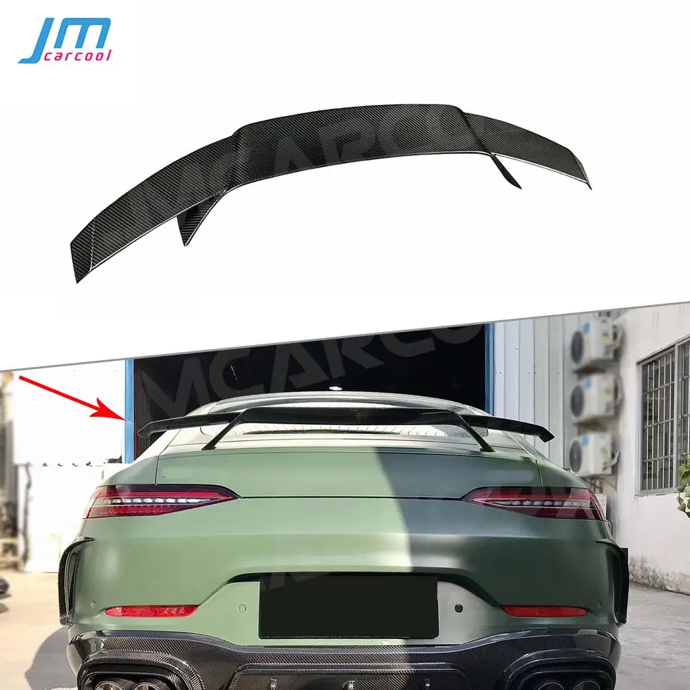 

Rear Spoiler Tail Wings For Mercedes Benz AMG GT43 GT50 GT53 2019-2023 Dry Carbon Fiber / FRP Boot Racing GT Spoiler Car Styling