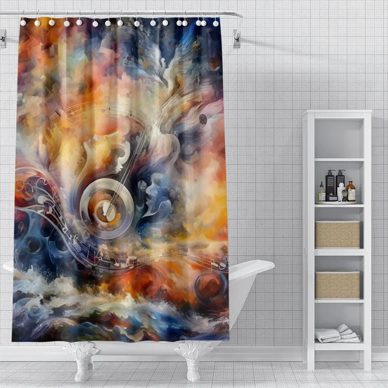 

Домашние занавески для душа для ванной комнаты, водонепроницаемая ткань, современные занавески для ванной комнаты в скандинавском стиле, занавески для душа 180x200 240x180 aaXT6@!