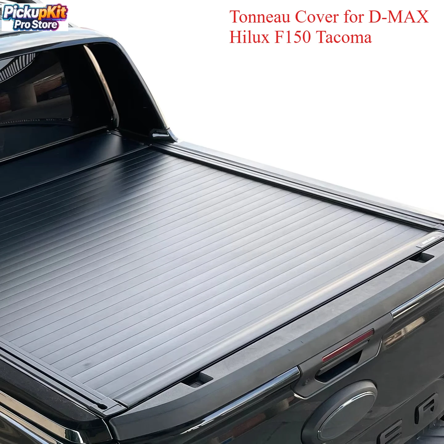 

New Triton Tonneau Cover for D-MAX Hilux F150 Tacoma 5ft Aluminium Alloy Retractable Roller Lid Roll-up Cover