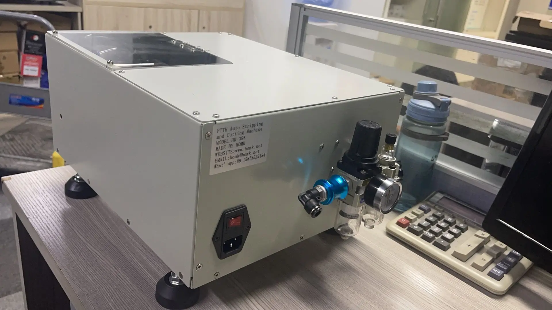 Automatic FTTH Fiber Cable Stripping Machine