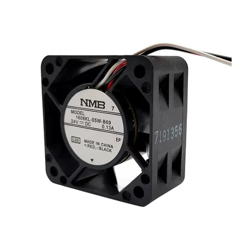 NMB 1608KL-05W-B39 B49 B50 B59 B69 24V 0.07A 0.08A CNC Machine Tool Fan for Numerical Control Equipment
