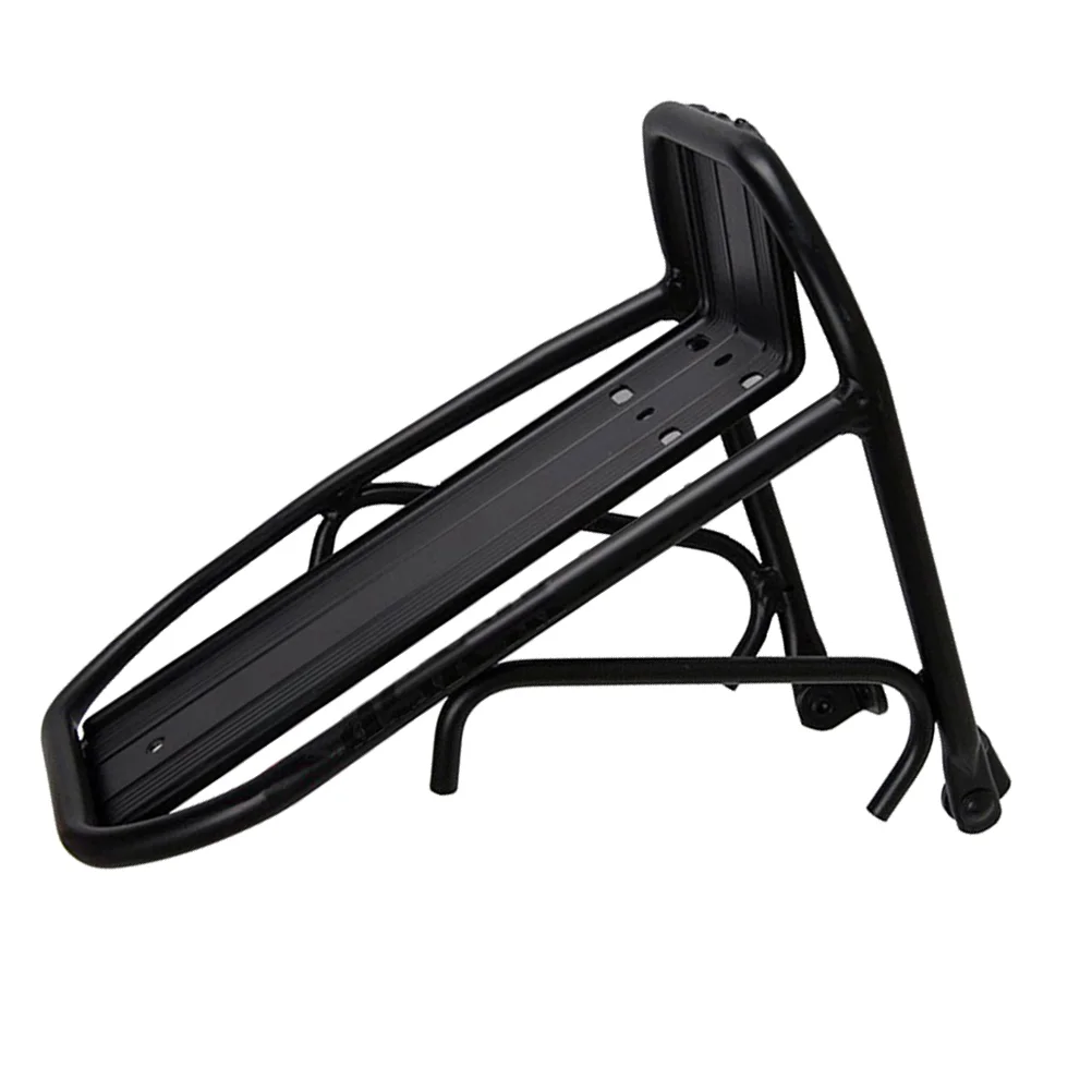 

Aluminum Alloy Bike Cargo Front Rack Bike Luggage Rack Quick Release Cycling Goods Carrier Pannier Bracket Load 10KG