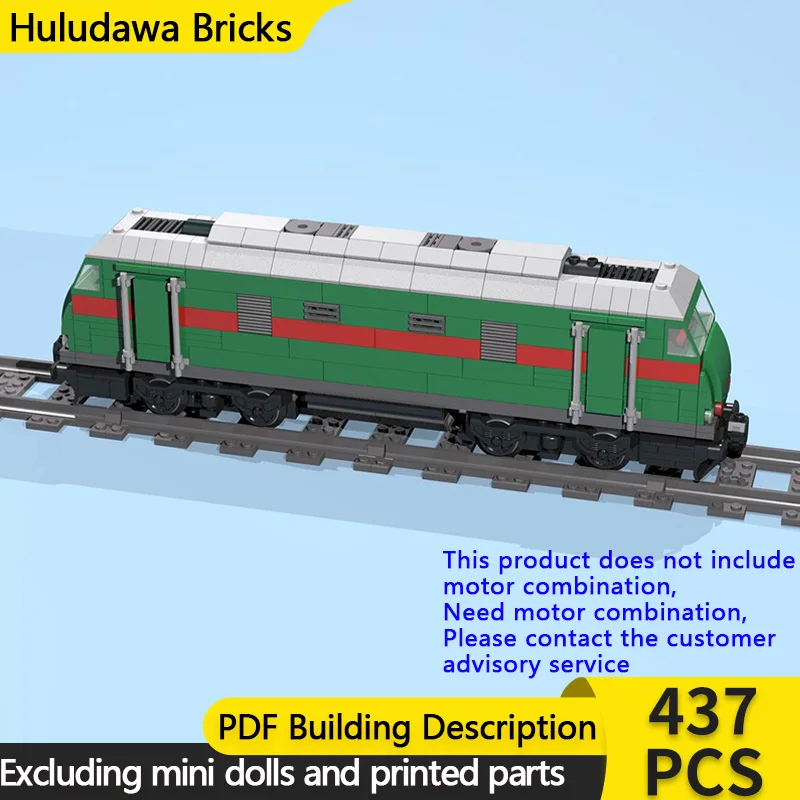 

Модель городской автомобиль MOC, строительные кирпичи, немецкий дизельный двигатель BR 245, модульная технология, детские праздничные подарки, сборка игрушек, костюм