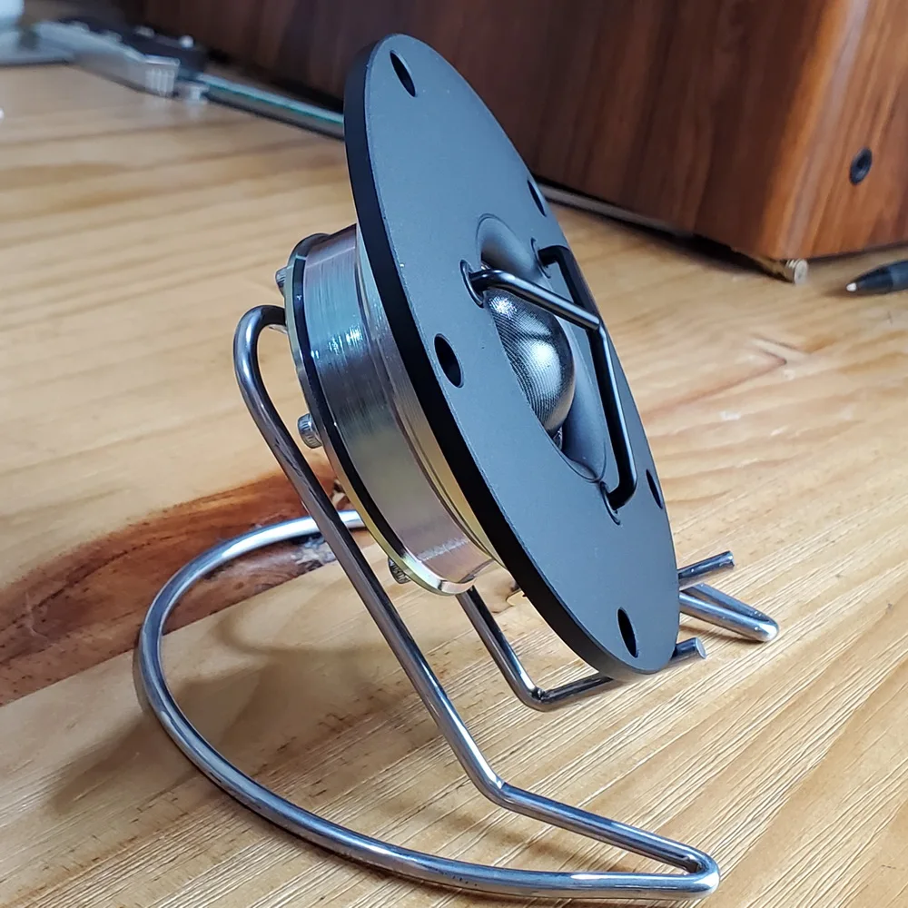 Pair=2 Pcs of Melodavid Esotar2 ET380S HIEND tweeter replace Dynaudio D28 D260 T380 Neodymium