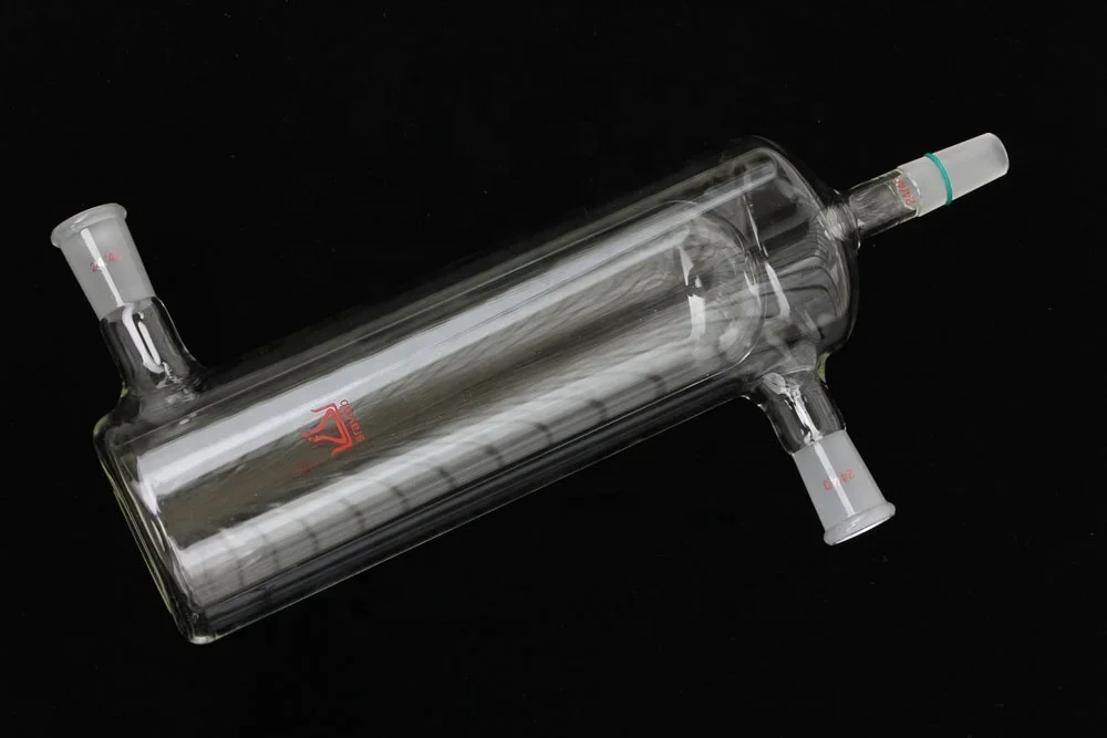 2026 Lab Glass Vacuum Dry Ice Cold Trap 2L With O Ring O.D 100mm Joints 24/40 Inner Round Shape, Glass Cold Trap