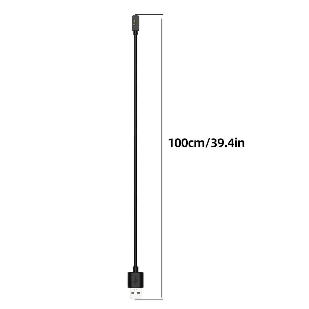 Caricatore magnetico per orologio intelligente Protezione multipla Cavo di ricarica USB a 2 pin anti-interferenza per Redmi Watch 3 Lite /Active/Band 2