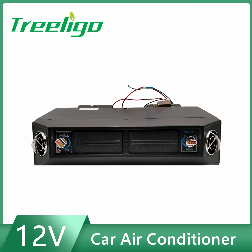 

Universal Electric Car Underdash Air Conditioner Evaporator Outlet Unit Automobile Air Conditioning Wind gap Equipment 12V 24V