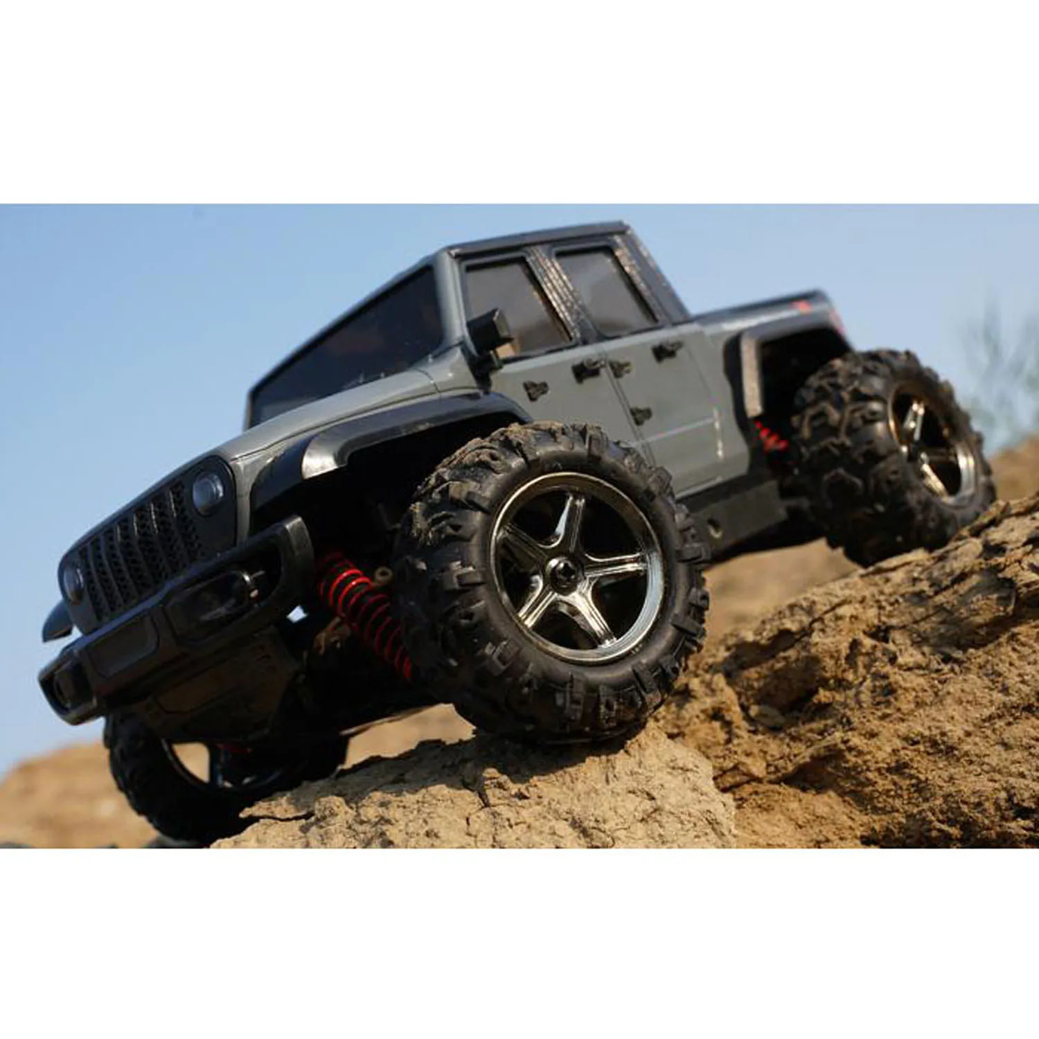 

RC High Speed Pickup Truck C8819 1/20 Radio Control Four Wheel Drive Car Lifting Wheel LED Lights Motor ESC Servo RTR Boys Toy