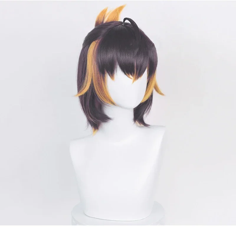 Высокое качество Vtuber Petra Gurin парики короткий парик для косплея термостойкие синтетические волосы аниме парики для Хэллоуина + шапочка для парика Высокое качество Vtuber Petra Gurin парики короткий парик для косплея термостойкие синтетические волосы аниме парики для Хэллоуина + шапочка для парика