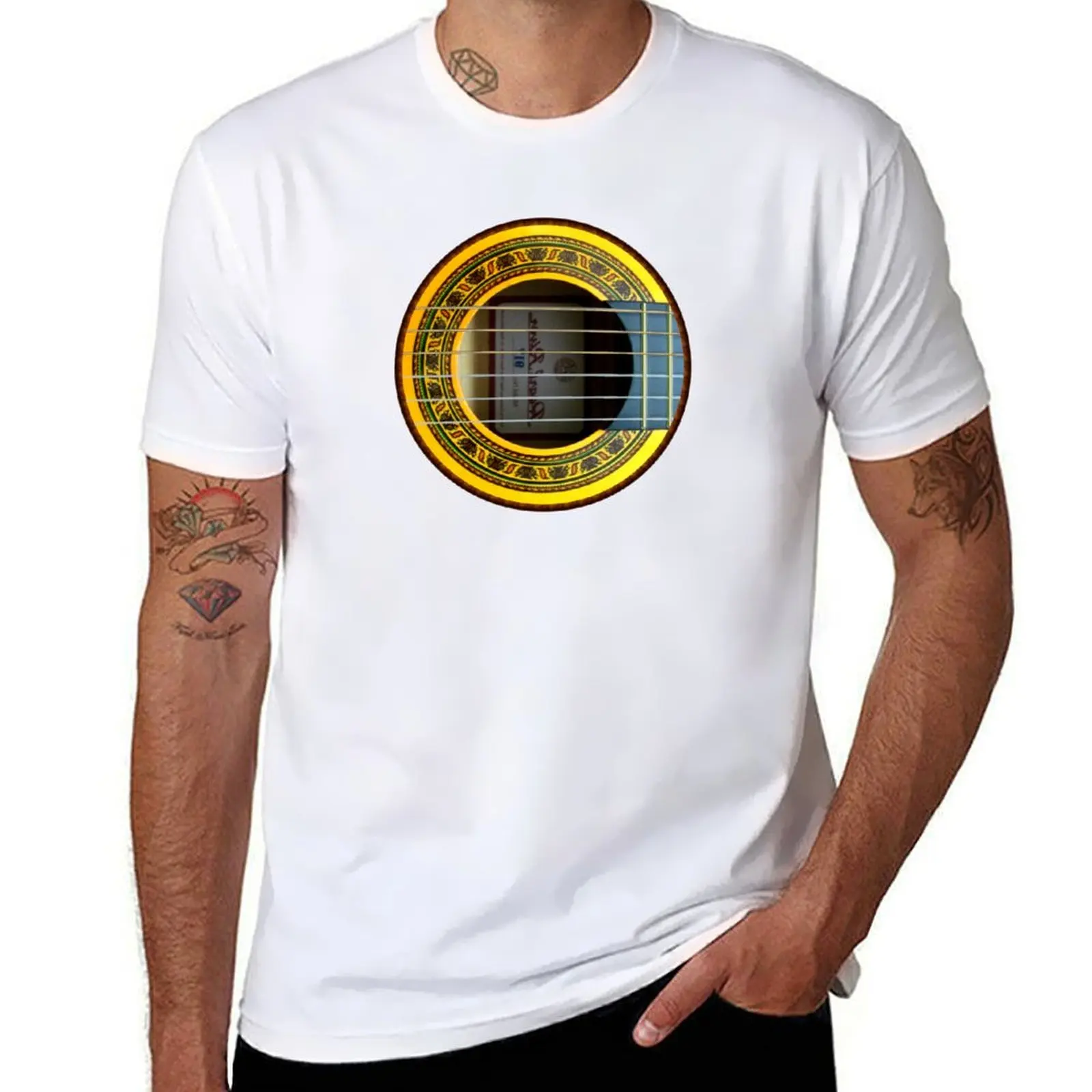 

Flamenco Guitar by rafi talby T-Shirt man t shirts cotton man graphic t shirt T-Shirt