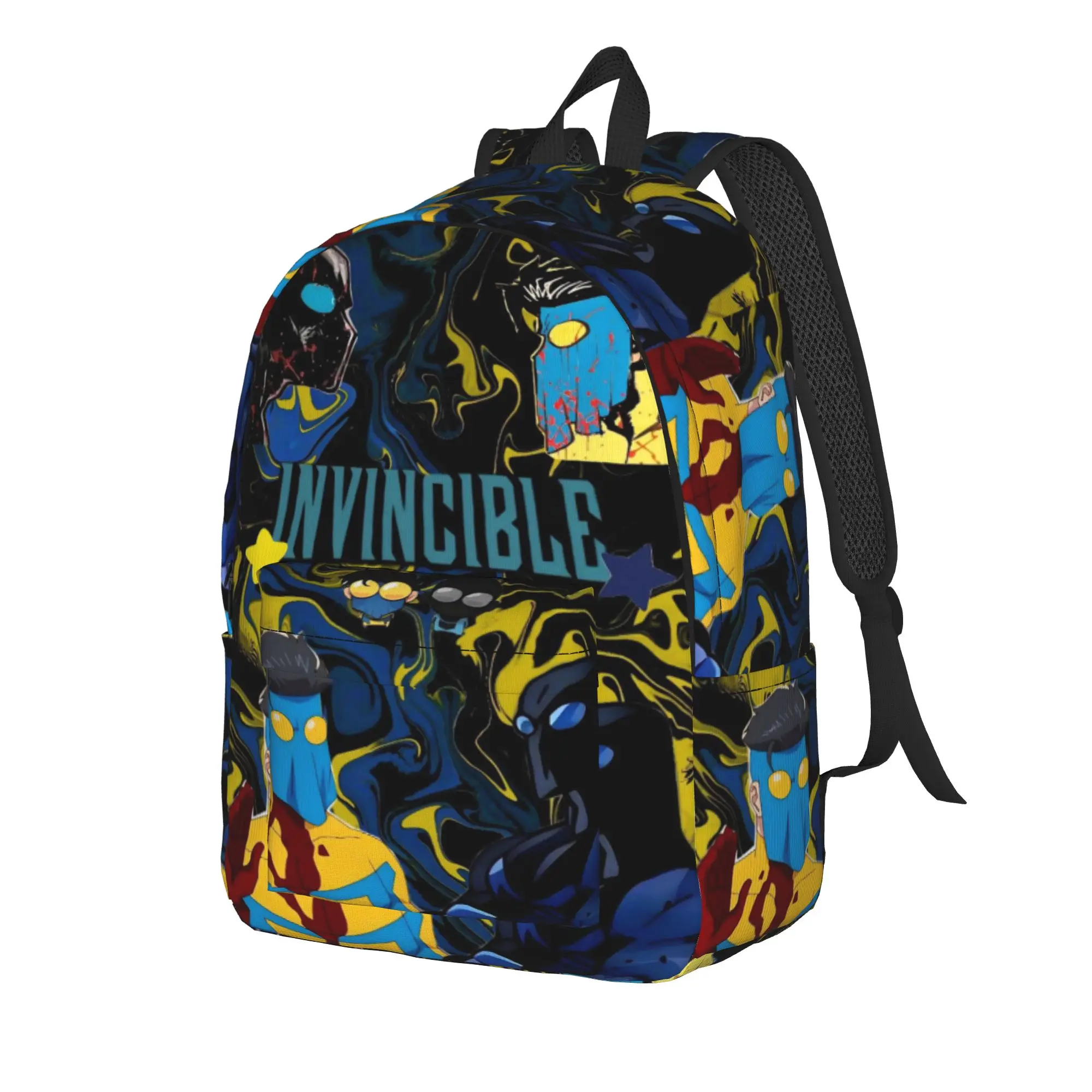 Invincibles Comic Backpack for Men Women Casual Student Work Daypack  Laptop Shoulder Bag Gift