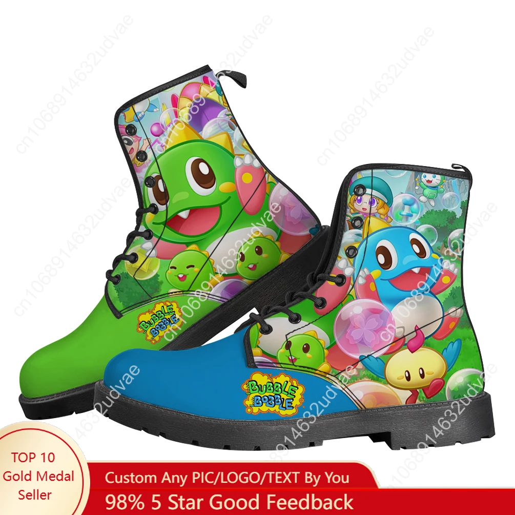 

Bubble Bobble Boots Mens Womens Teenager Shoes Casual Boot Hot Movie Outdoor Light High Quality Couple Customize Shoe