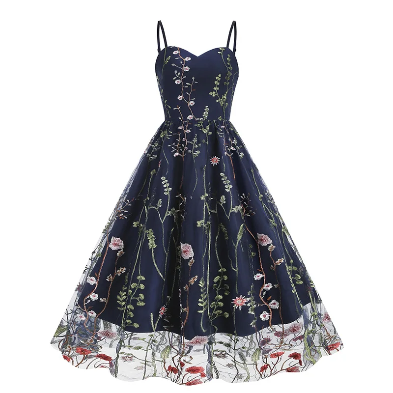 

Retro Dress Women Elegant Fashion Beautiful Women's Dresses Party Night Dresses Evening Woman Dress Female Clothing