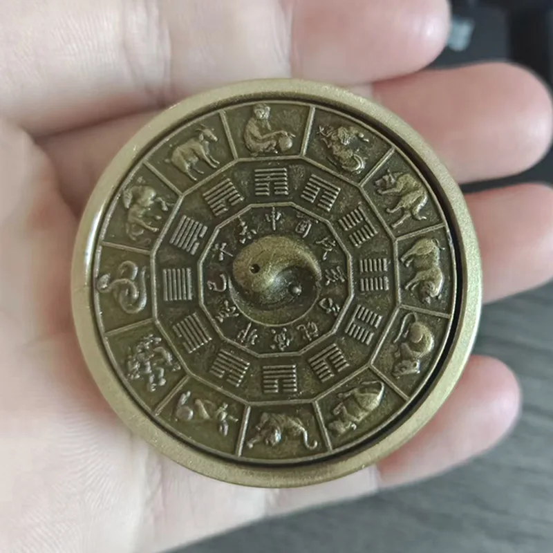 Zen Buddha Fidget Spinner Metal novedad regalos para aliviar el estrés y la ansiedad Cool EDC Gadgets para adolescentes niños adultos