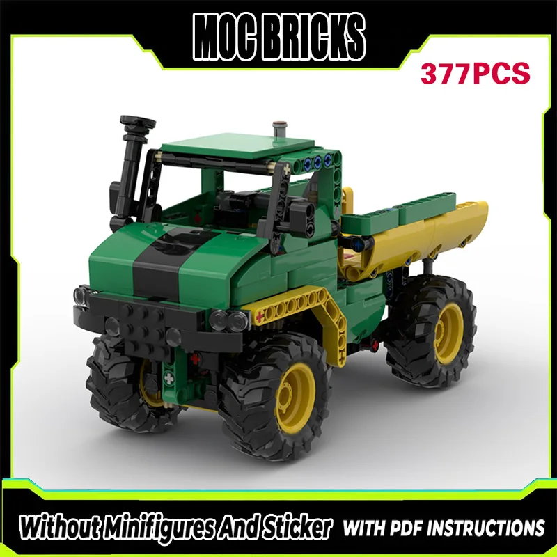 

Конструктор City Car Model MOC: Внедорожный самосвал, модульная технология, подарки, праздничный набор для сборки, детские игрушки