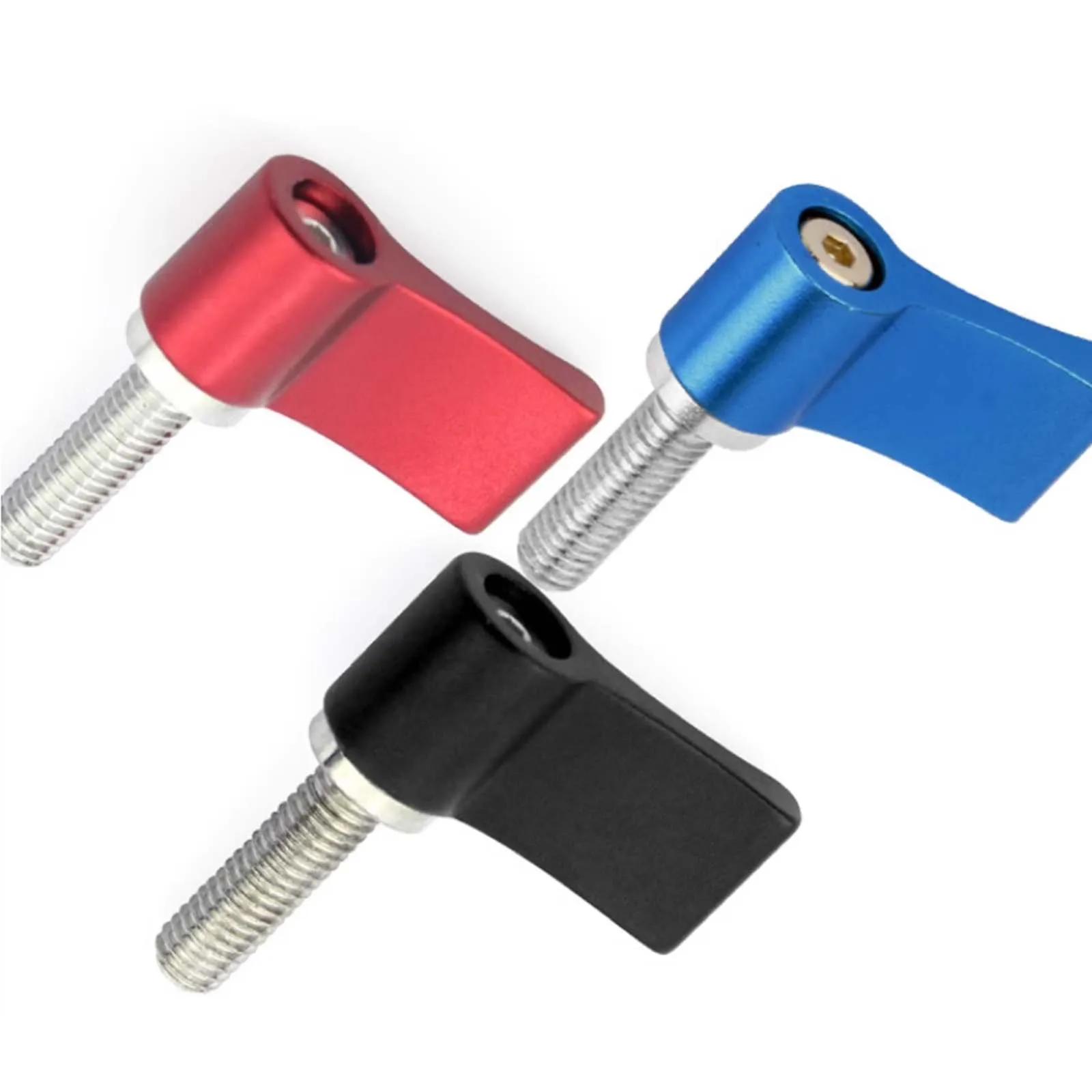 

Adjustable Position Tightening Aluminum Alloy Handle Screw 7-Shaped Handle Screw Bolt L-Shaped Fastener Button Head