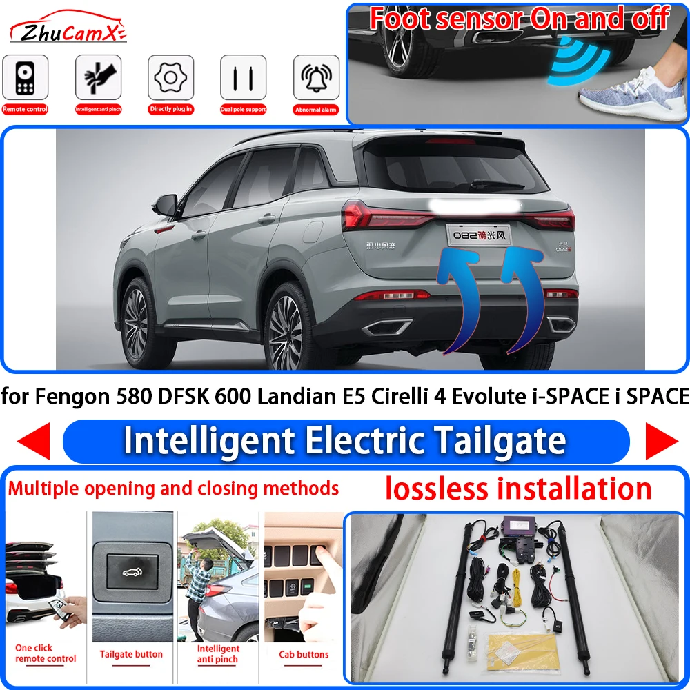 for Fengon 580 DFSK 600 Landian E5 Cirelli 4 Evolute i-SPACE i SPACE OEM Power Liftgate Electric Suction Tailgate Tail Gate Lift