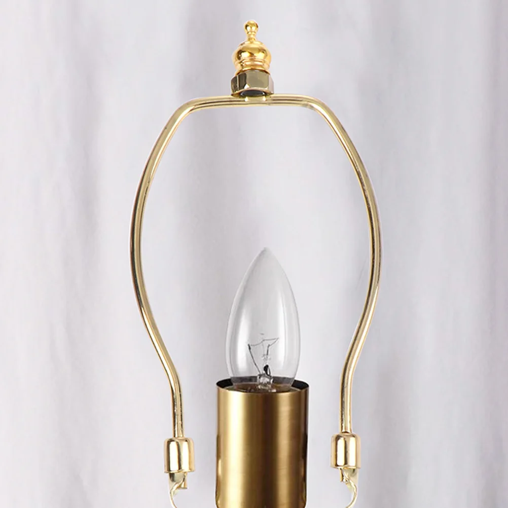 

2 шт. 6-дюймовый кронштейн для арфы лампы, тонкая работа, простая установка, домашний декор, лампа, арфа, абажур, аксессуар, кронштейн для рогового света