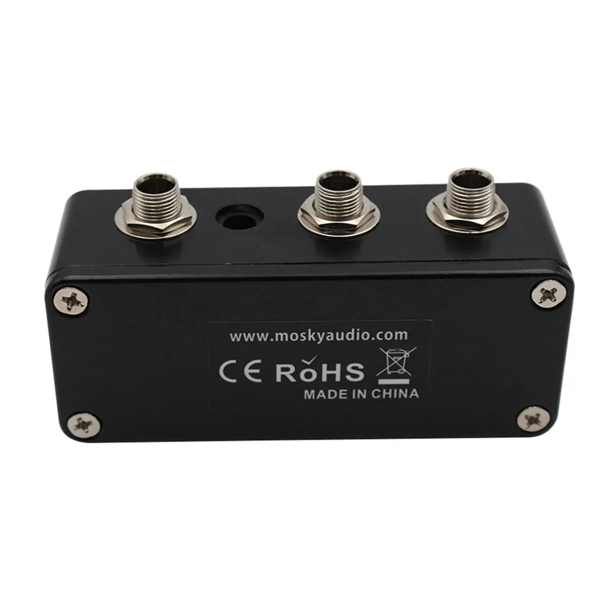 AD12 2X MOSKYAUDIO One Input and Two Outputs Buffer Multi-Function Splitter Electric Guitar, Electric Bass Effect