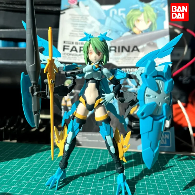 Bandai Original 30 Ms Model Kit Anime Figure 30ms Sis-ac25g Far-farina Conductor Form Collection Model Anime Action Figure Toys