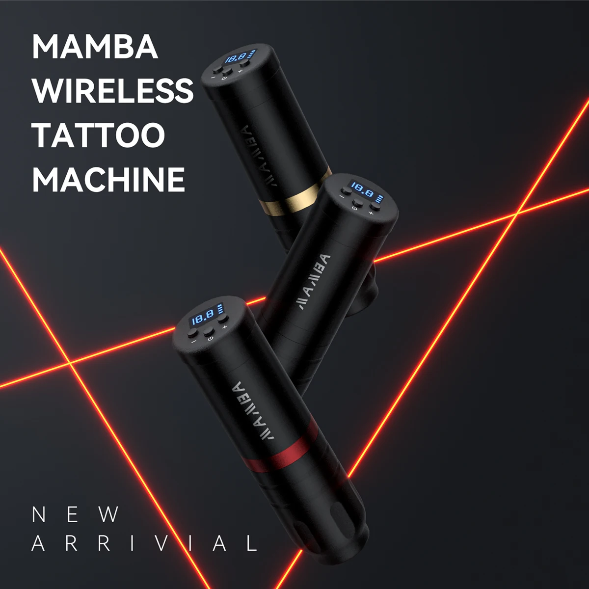 Complete Wireless Tattoo Pen Kit for Body Art