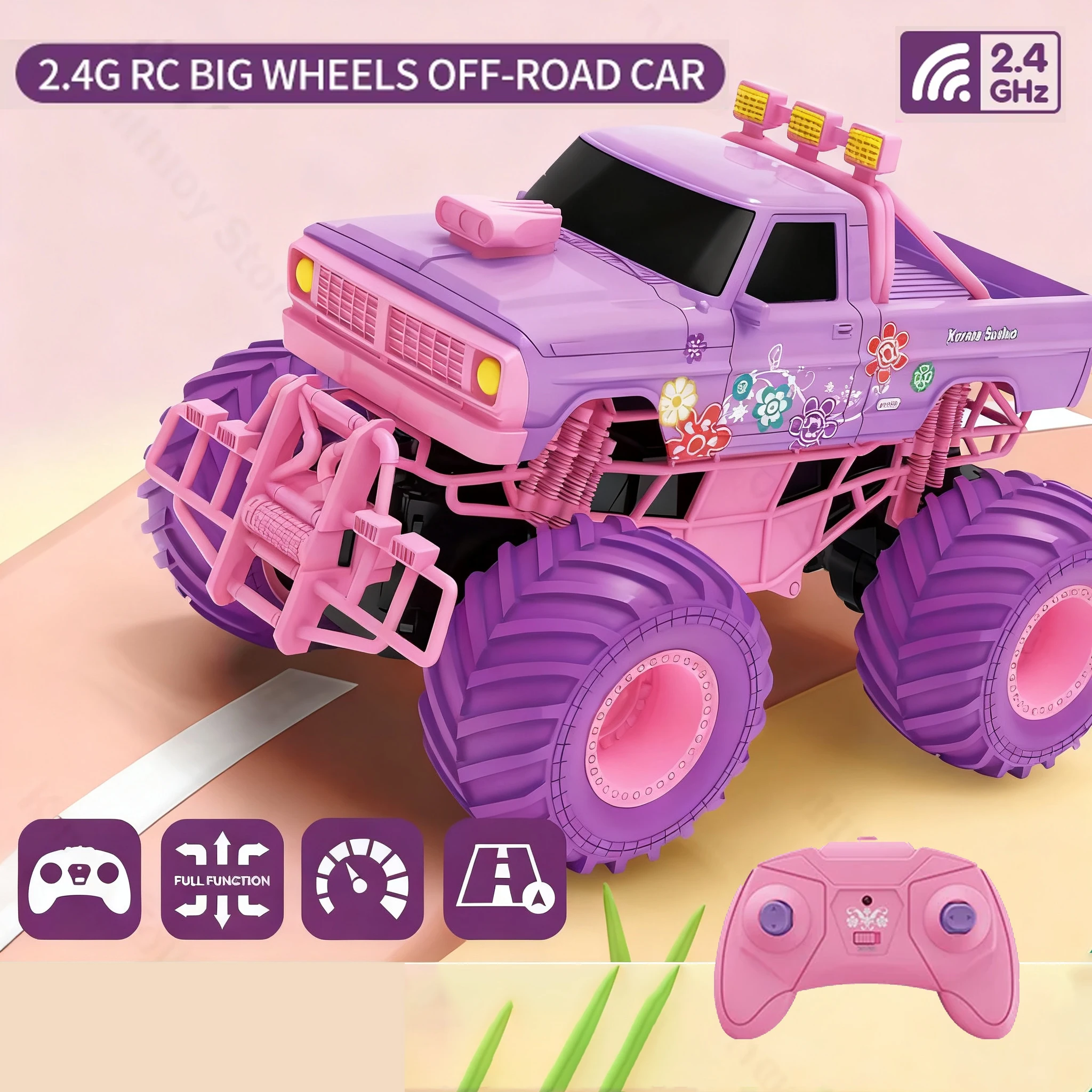 

RC Car 2.4G Radio Remote Control Cars Drift Racing Climbing Electric Buggy Off-Road Control Trucks Boys Toys for Christmas Gifts