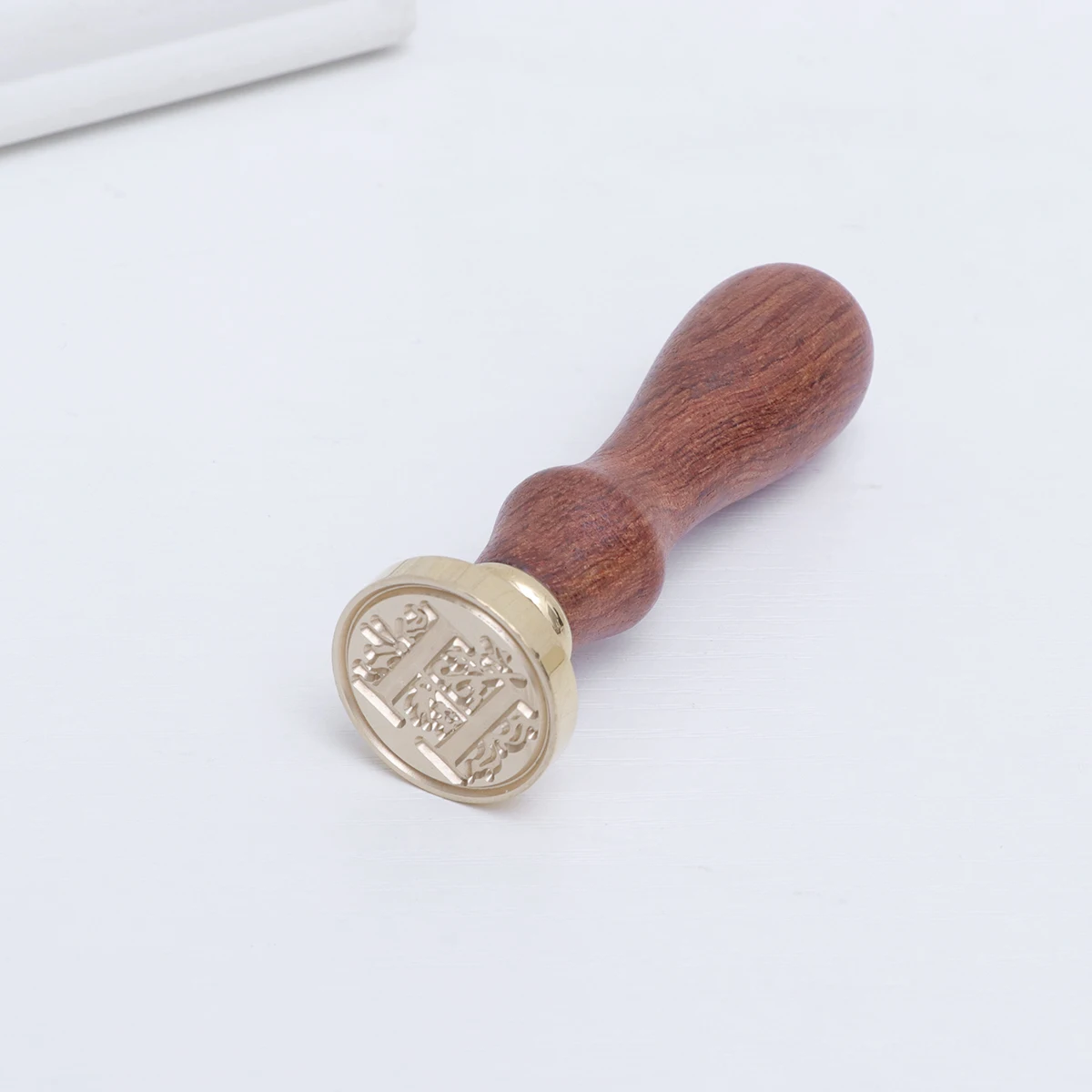 

Invitation Seal Wax Miss Alphabet Stamps Sealing Wooden Initial Vintage Stamper