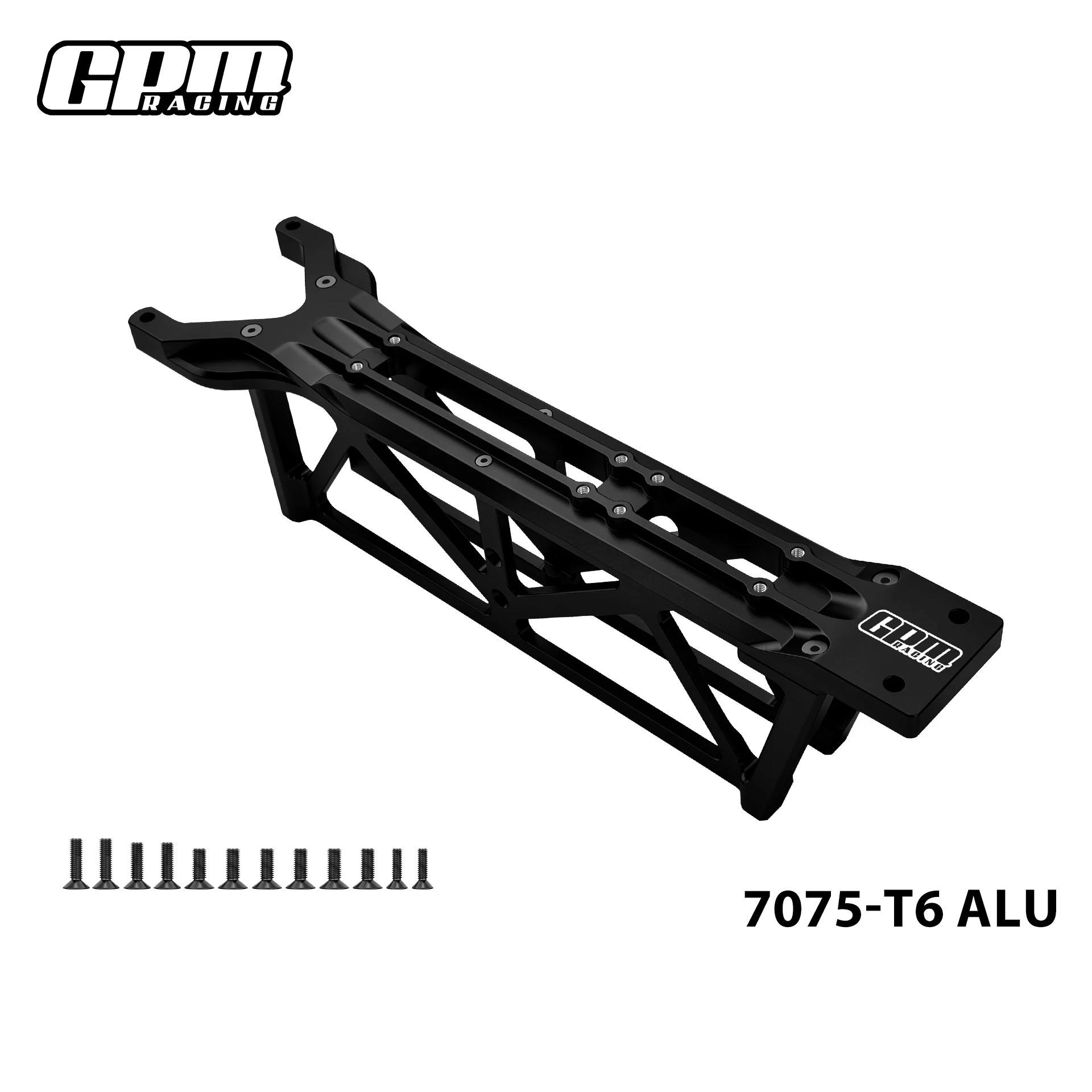 GPM 7075 Alloy Rear Chassis Brace For LOSI 1/5 5IVE-TE 3.0 LOS05022