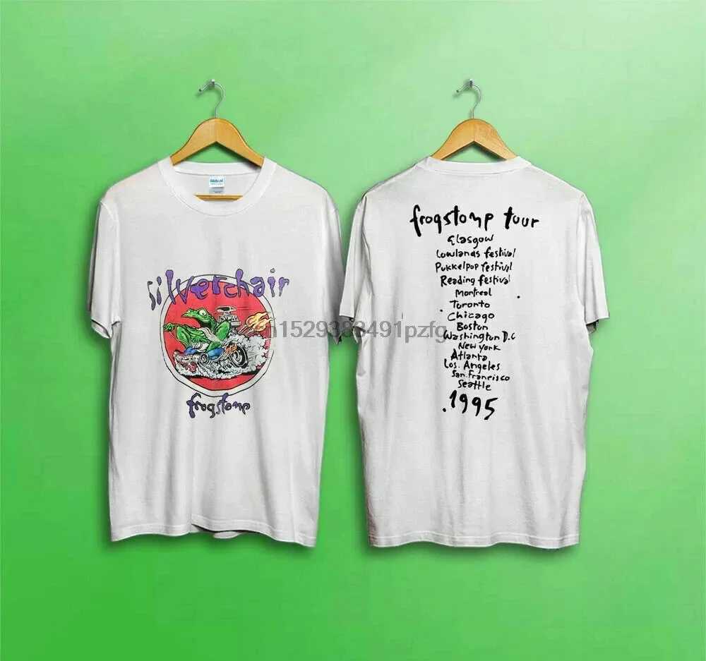 Rare! Vintage 95 Silverchair Frogstomp Tour Concert T-Shirt Reprint