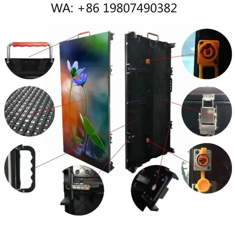 

Customizable Outdoor P3 P4 P6 LED Video Wall Display For Commercial Advertising Use