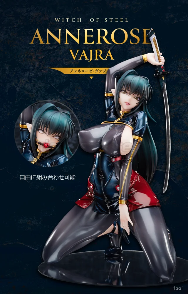 

【MT】Оригинальная коллекционная фигурка PURE WITCH OF STEEL Taimanin RPG ANNEROSE VAJRA, съемная, масштаб 1/6