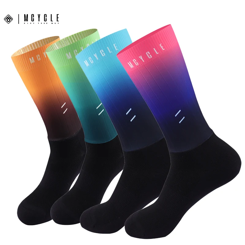 

Мотоциклетные высококачественные профессиональные брендовые спортивные носки, дышащие дорожные велосипедные носки, уличные носки для горного велосипеда, велосипедные носки