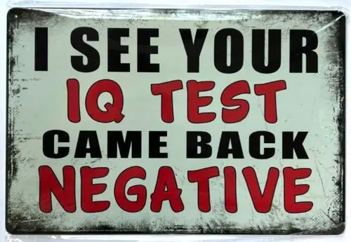 I See Your Iq Test … - image