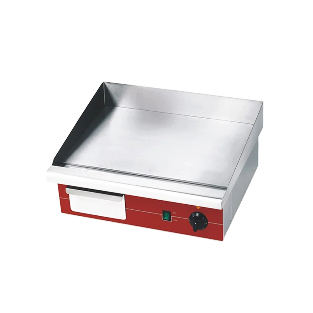 

High Quality Industrial Electric Grill/Griddle EG-548 for Kitchen Use BBQ Function 220V with US Plug