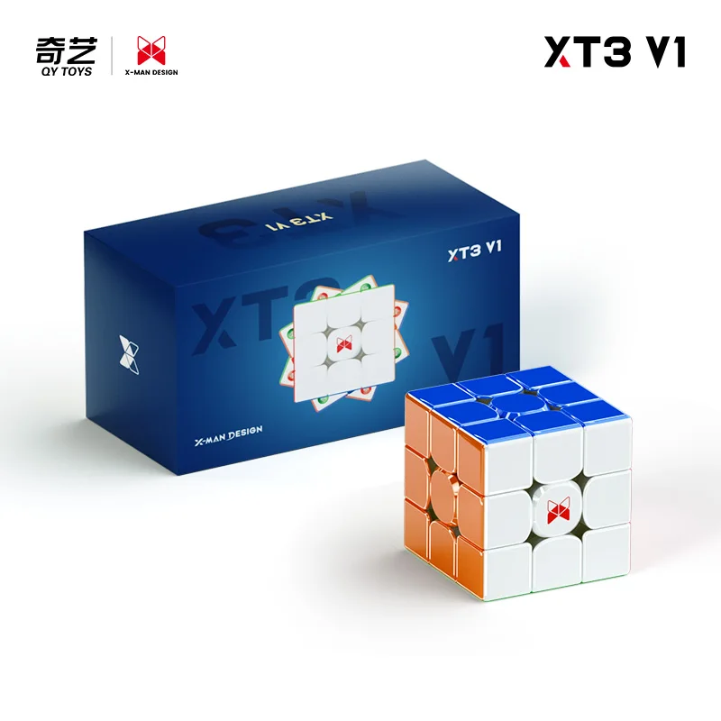 

Qiyi XMD XT3 Pioneer 3X3 Магнитный магический скоростной куб без наклеек Qiyi XT3 Flagship3X3X3 Профессиональные игрушки-непоседы