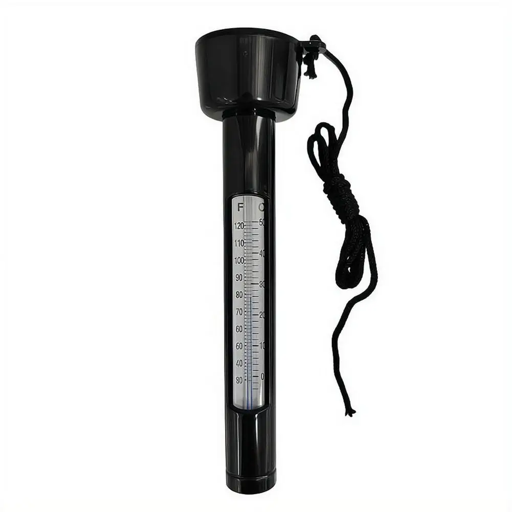 1/2 Stück Wasserdichter Schwimmender Pool-Thermometer, Temperaturmessgerät für Außen- und Innen-Schwimmbäder, Spas und Whirlpools – Detail 2