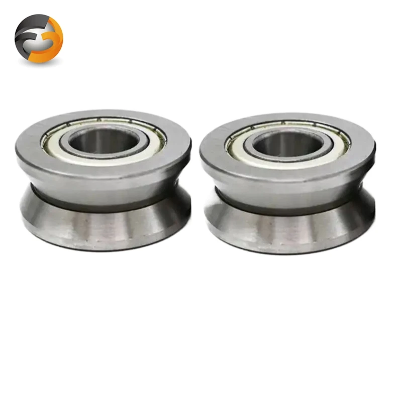 V Groove Guide Roller Bearings (1PC) Lv202-41zz Abec-7 15x41x20mm