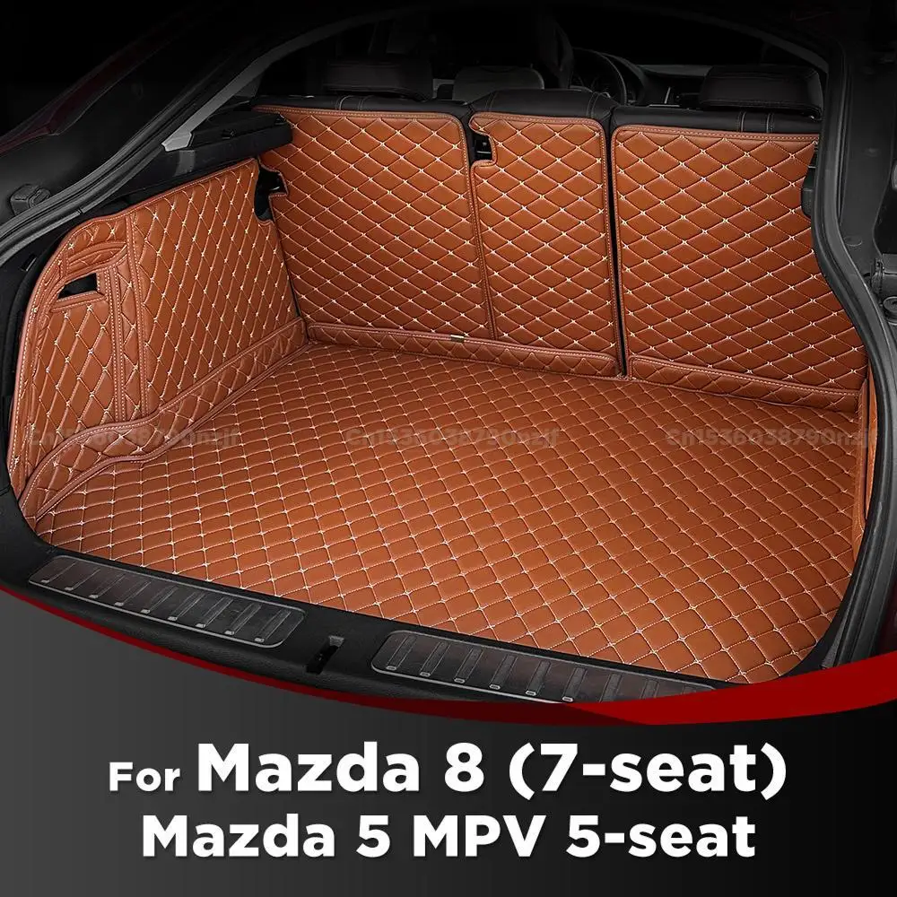 

For Mazda 5 MPV 5-seat Mazda 8 (7-seat) Auto Full Coverage Trunk Mat Car Protective Pad Cargo Liner Interior Accessories