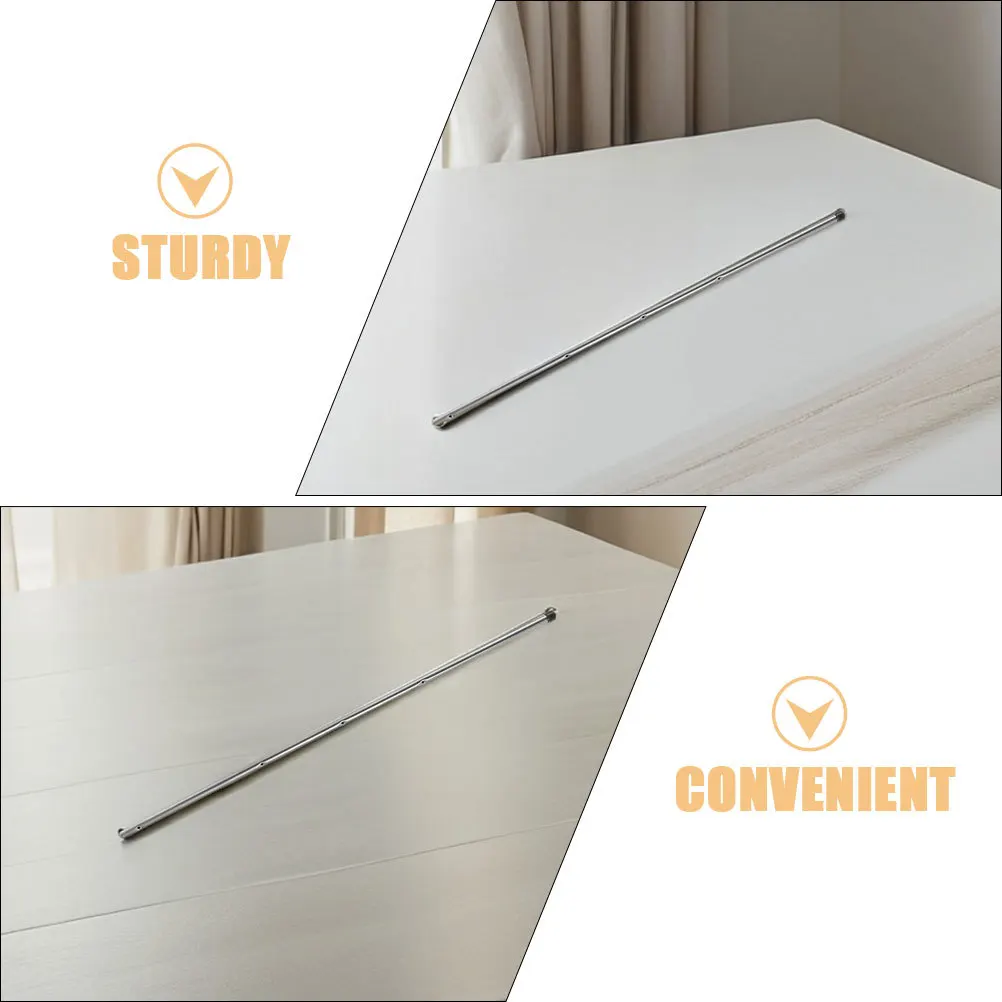 2Pcs Table Soccer Rods Replacement Sturdy Iron Design Smooth Gameplay Long Lasting Performance Versatile Application Family