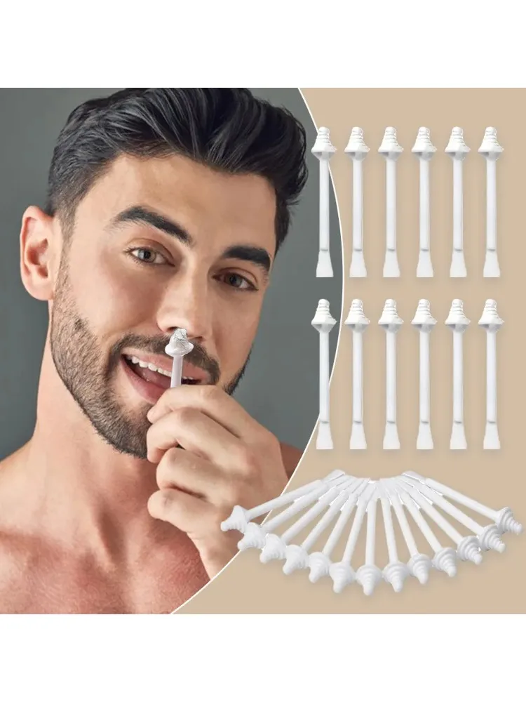 2026 Nose Wax Sticks Nose Wax Applicators For Painless Nose Hair Removal Tool Wax Accessories Beeswax Safe 100/10PCS