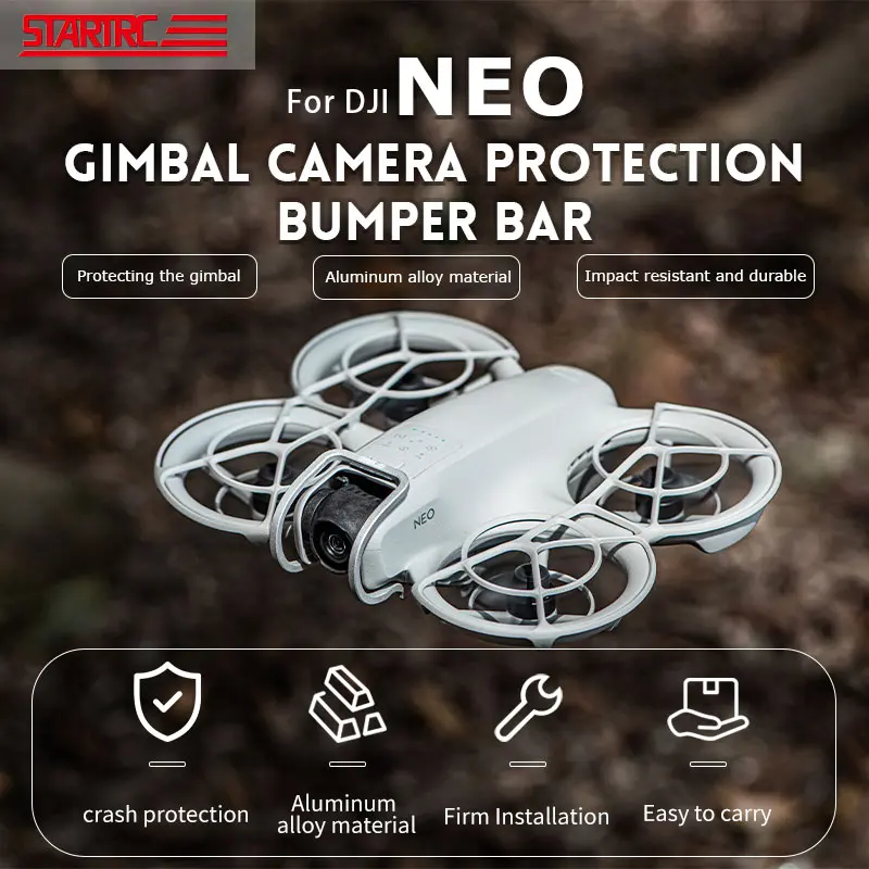 مصد Gimbal المضاد للتصادم ، قضيب واقي لـ DJI Neo بدون طيار ، حارس واقي ، ملحقات سبائك الألومنيوم