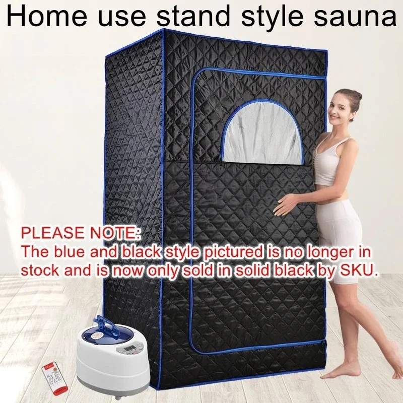 

Steam Sauna Box, Household Vertical Portable Full Body Sauna Fumigation Device
