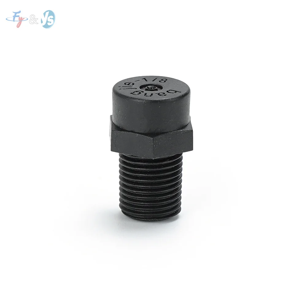 1/5/10/100PCS 1/8 Inch FE Plastic Low Pressure Fine Mist Nozzle Anti‑Clogging Misting Spray Head For Humidifying Cooling