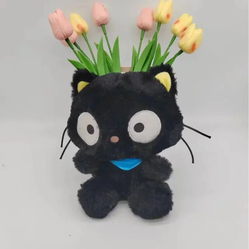 10Pcs New Kawaii Chococat Plush Chocolate Cat Cute Plush Doll Toy Children's Soothing Toy Birthday Gift