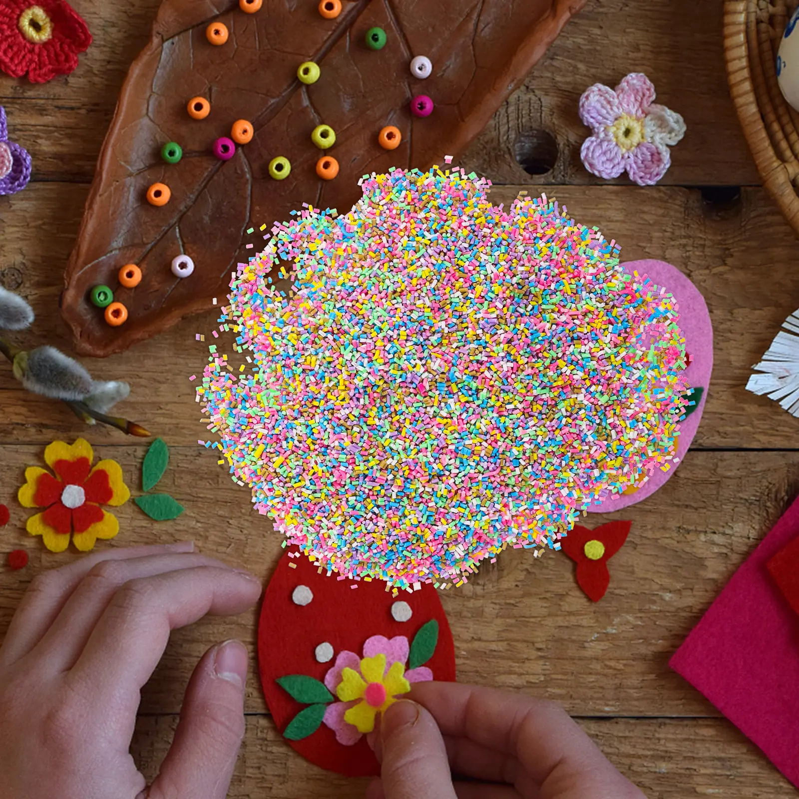 1 Set Yumuşak Kil Renkli Polim - Craft Embellishments incelemesi ve fiyatı