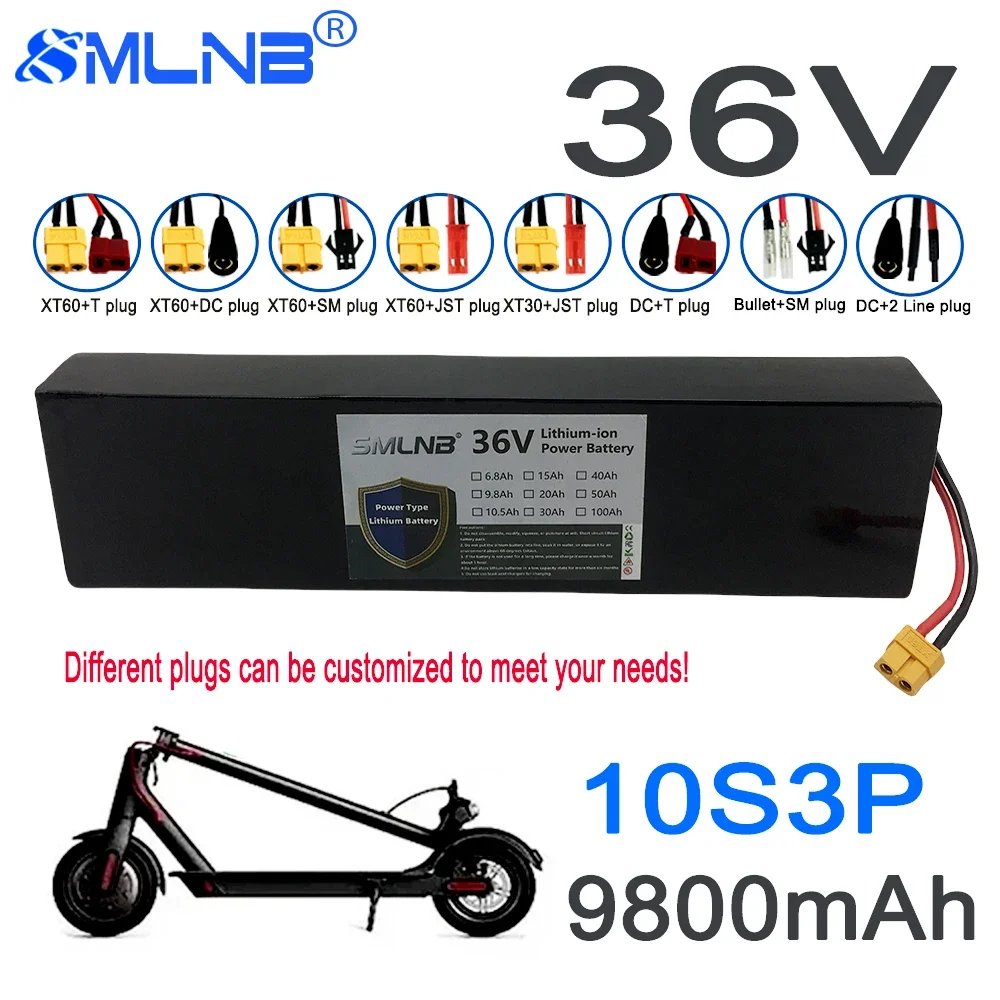 

Kugoo S2/S3/S4 High-power 36V 10S3P 9800mAh 18650 Li-ion battery electric scooter with BMS board battery pack