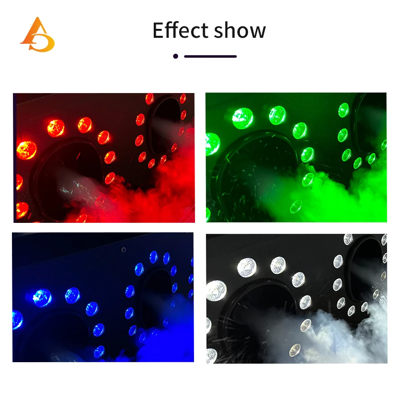 Imagem -05 - Led Smoke Bubble Machine com Controle Remoto Dmx Fog Blower para Festa de Casamento Eventos de Palco 900w Maneiras