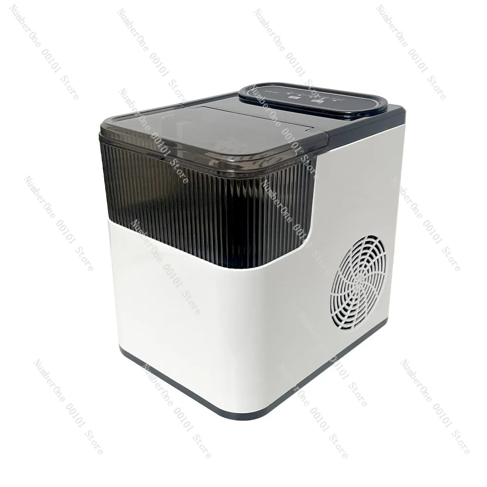 

Countertop Small Ice Maker Dormitory Automatic Cleaning Mini Home Bullet Machine