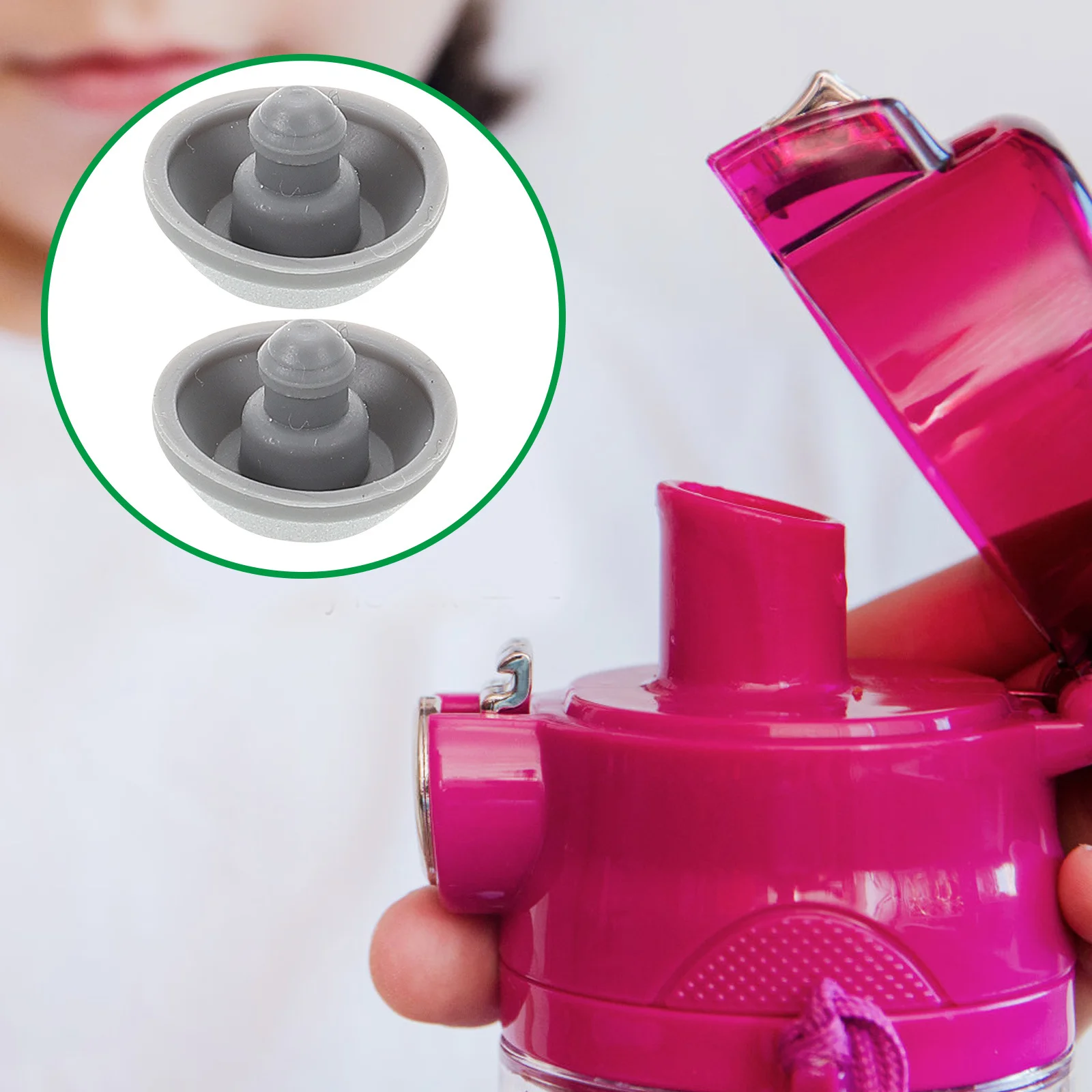 

20Pcs Silicone Water Bottle Stoppers Anti Spill Insulated Bottle Caps Reusable Lids Secure Seal Round Spill Proof Stopper